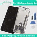Новый Оригинальный Ulefone Armor 24 ЖК-дисплей Сенсорный экран Дигитайзер Аксессуары для ремонта смартфона Ulefone Armor 24
