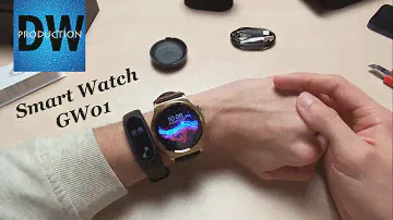 Умные часы Smart Watch GW01. Распаковка и полный обзор.