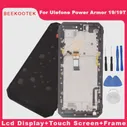Оригинальный Ulefone Power Armor 19 Armor 19T ЖК-дисплей + Сенсорный экран С Рамкой Аксессуары Для Смартфона Ulefone Power Armor 19T