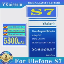 YKaiserin Совершенно новый для Ulefone S7 аккумулятор 5300 мАч для Ulefone S7 аккумулятор для смартфона + номер трека