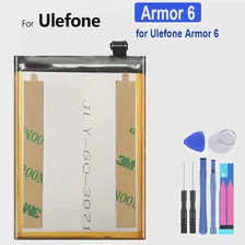 Для Armor 6 6E 6S Аккумулятор мобильного телефона емкостью 6200 мАч для Ulefone Armor 6 6E 6S Аккумуляторы + бесплатные инструменты