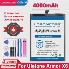 Top Brand 100% новый 4000 мАч Armor x6 Батарея для Ulefone 3085 Armor X6 Батарея мобильного телефона