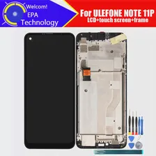 ULEFONE NOTE 11P ЖК-дисплей + Дигитайзер с сенсорным экраном + Рамка в Сборе 100% Оригинальный ЖК-дисплей + Сенсорный Дигитайзер для ULEFONE NOTE 11P