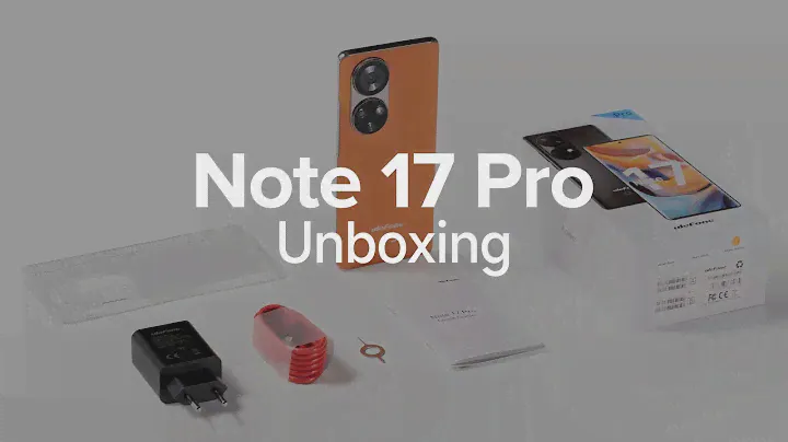 Ulefone Note 17 Pro Unboxing - Curved AMOLED Beauty