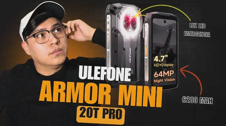 Un Celular demasiado pequeño ! Ulefone Armor Mini 20T Pro