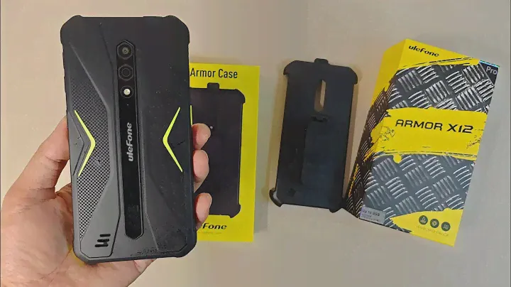Ulefone Armor X12Pro, 5.45 Inch Small Size Rugged Phone Hands On + Waterproof Test Video