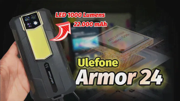 Ulefone Armor 24🔻Resmi Rilis, HP Tahan BANTING, Baterainya Kuat 7 Hari