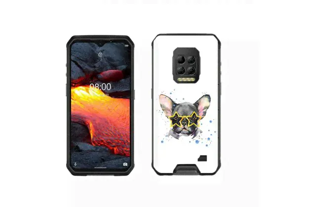 Чехол задняя-панель-накладка-бампер MyPads Самбо для Ulefone Armor 9/Ulefone Armor 9E противоударный