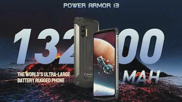 Ulefone Power Armor 13 - With Magnanimous 13200mAh battery!