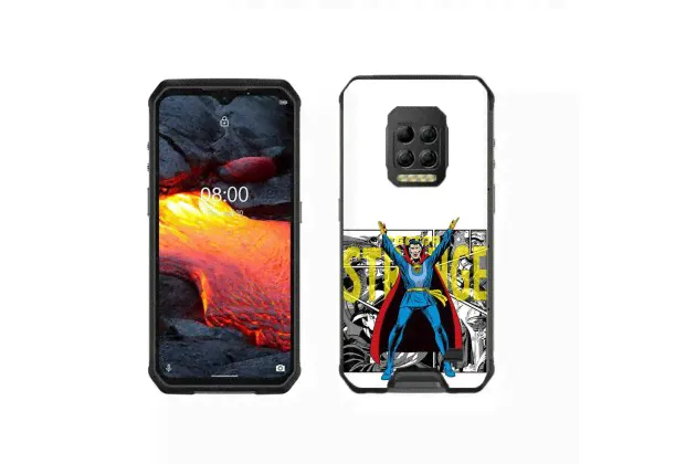 Чехол задняя-панель-накладка-бампер MyPads Контра для Ulefone Armor 9/Ulefone Armor 9E противоударный