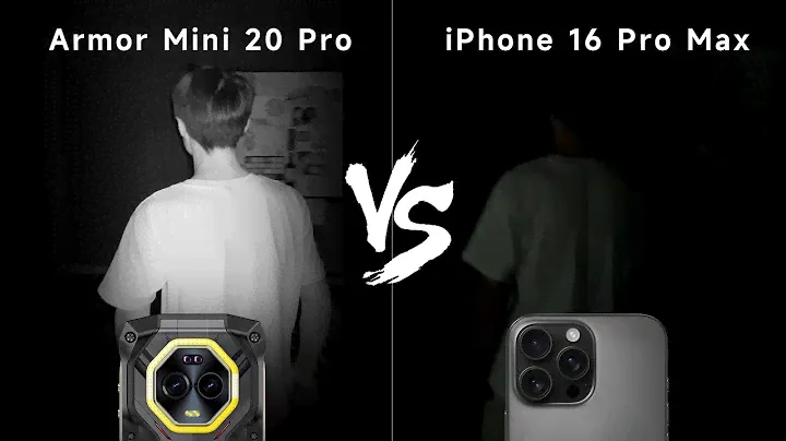 Ulefone Armor Mini 20 Pro vs iPhone 16 Pro Max: Night Vision Camera Test!