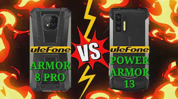 ULEFONE ARMOR 8 PRO VS ULEFONE POWER ARMOR 13 Which is BEST?