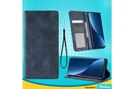 Чехол MyPads для Ulefone Note 9P с карманом, синий