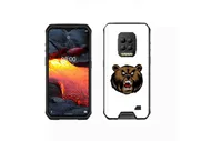 Чехол задняя-панель-накладка-бампер MyPads бурый для Ulefone Armor 9/Ulefone Armor 9E противоударный
