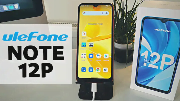 Ulefone Note 12P (Rouge) | Batterie 7700mAh avec écran 6,82" | Déballage & Test | 150€ ! 💕