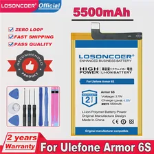 100% Новый аккумулятор 5500 мАч Armor 6S для мобильного телефона Ulefone Armor 6 6E 6S