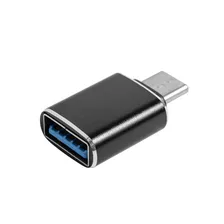 Переходник Type-C - USB 3.0 с поддержкой режима OTG черный для Ulefone Armor X8i