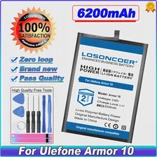 6200 мАч для Ulefone Armor 10 Аккумулятор для Ulefone Armor 9 9E 8x8 Аккумулятор для мобильного телефона