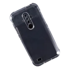 Чехол бампер MyPads Tocco для Ulefone Armor X8 / Ulefone Armor X8i с усиленной защитой угл, Прозрачный