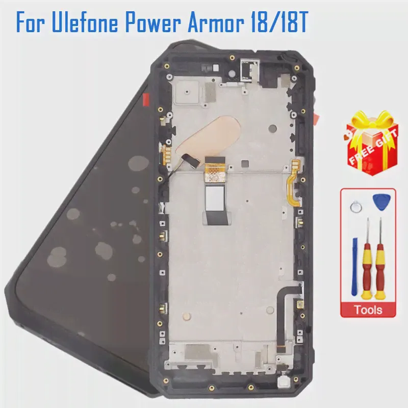 Новый Оригинальный Ulefone Power Armor 18 Armor 18T ЖК-дисплей + Сенсорный экран С Рамкой Аксессуары Для Телефона Ulefone Power Armor 18T-0