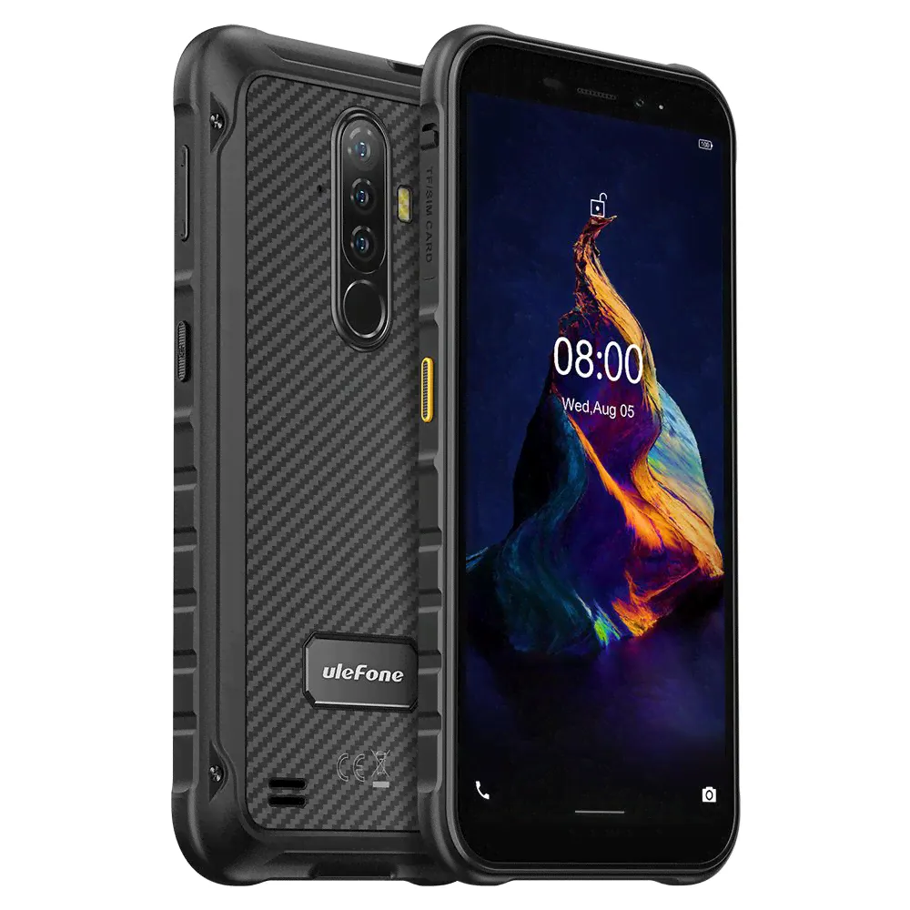ULEFONE Смартфон Armor X8 4/64GB_smart-ulefone-armor-x8-black 4/64 ГБ, черный-0