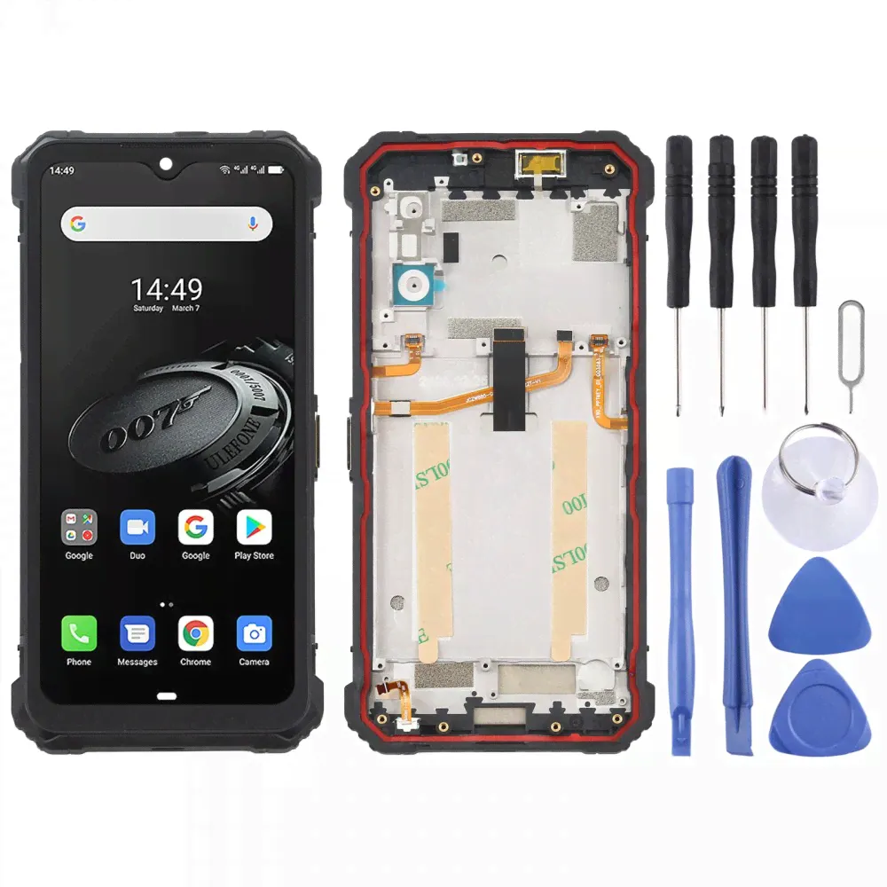 LCD Screen and Digitizer Full Assembly for Ulefone Armor 7E-0