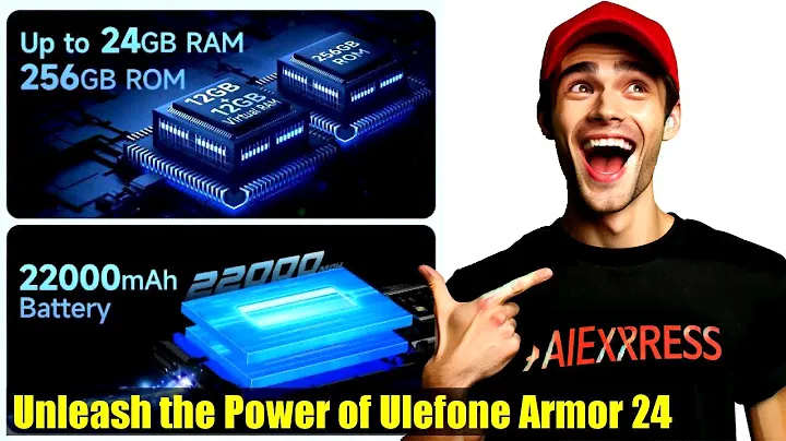 TOP Trending! Ulefone Armor 24 Rugged Phone 22000mAh 24GB+ 256GB 6.78 120Hz Smartphone