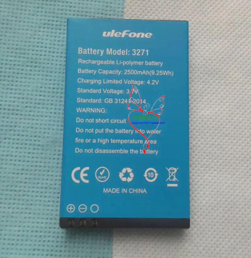 🛍 100% Новый оригинальный ulefone Armor mini аккумулятор 2500 мАч для смартфона ulefone Armor mini-1