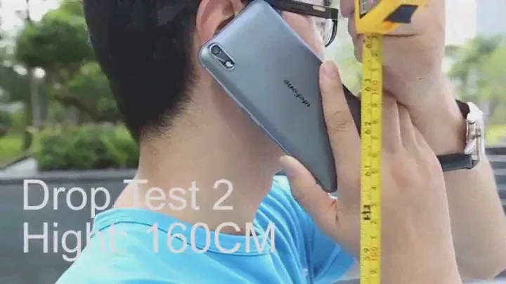 Ulefone Paris Screen Drop Test